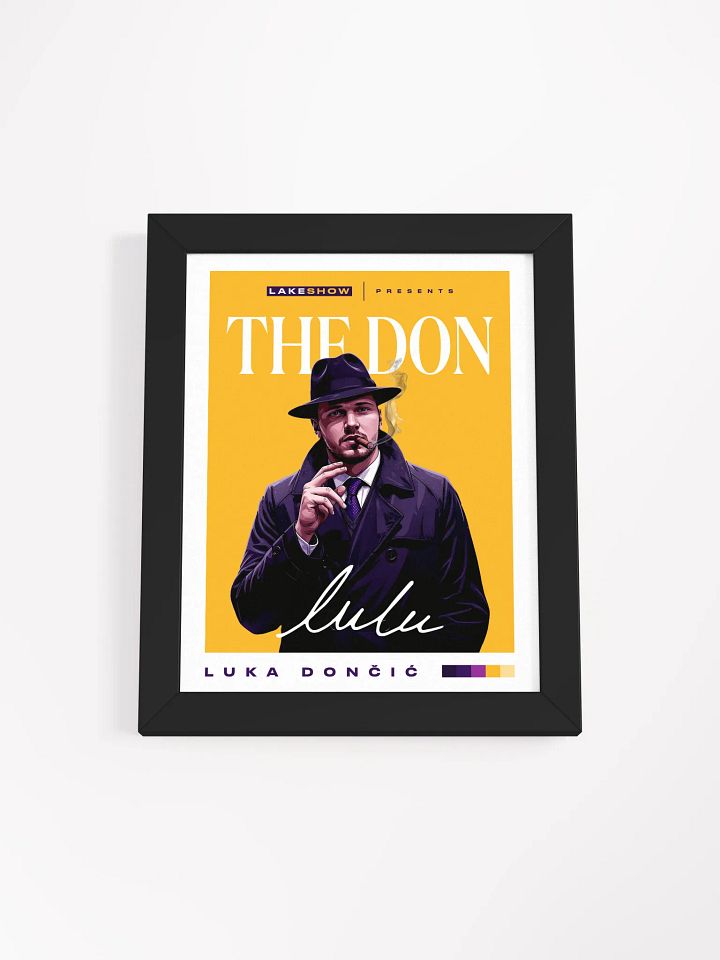The Don: Luka Dončić Gold Edition Poster product image (1)