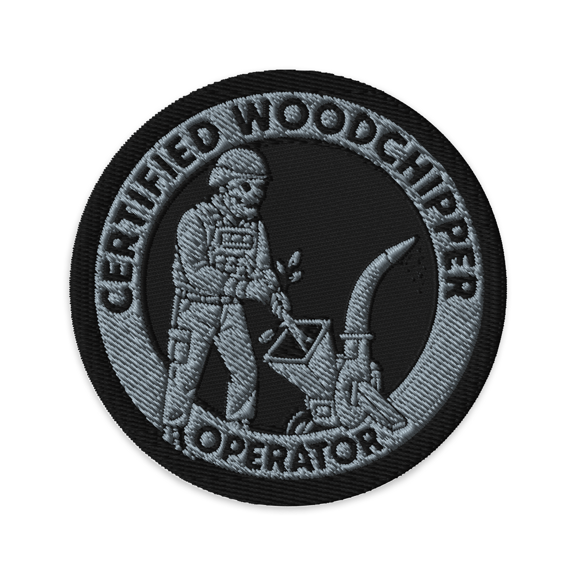 Woodchipper operator Patch product image (1)