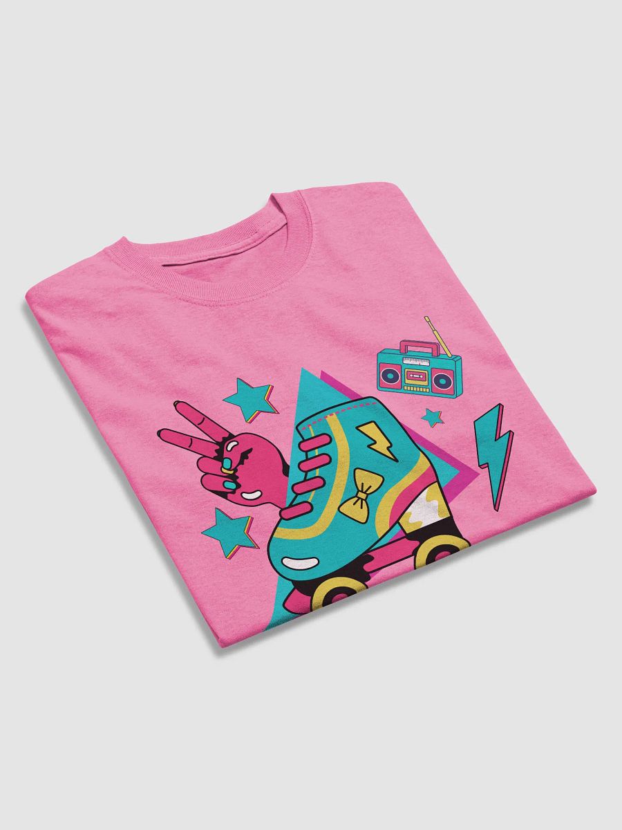 Electric 90s Retro Roller Skate T-Shirt product image (15)