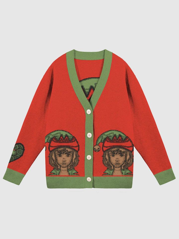 Elf April Knitted Cardigan Without Pocket product image (1)