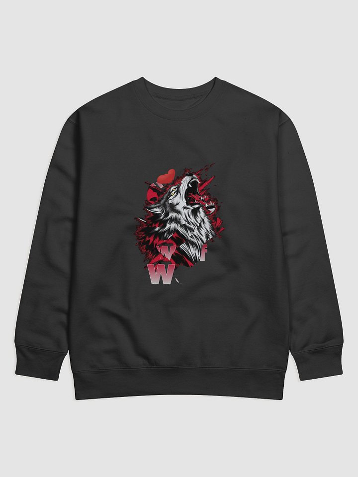 Howling Wolf Love Sweatshirt product image (1)