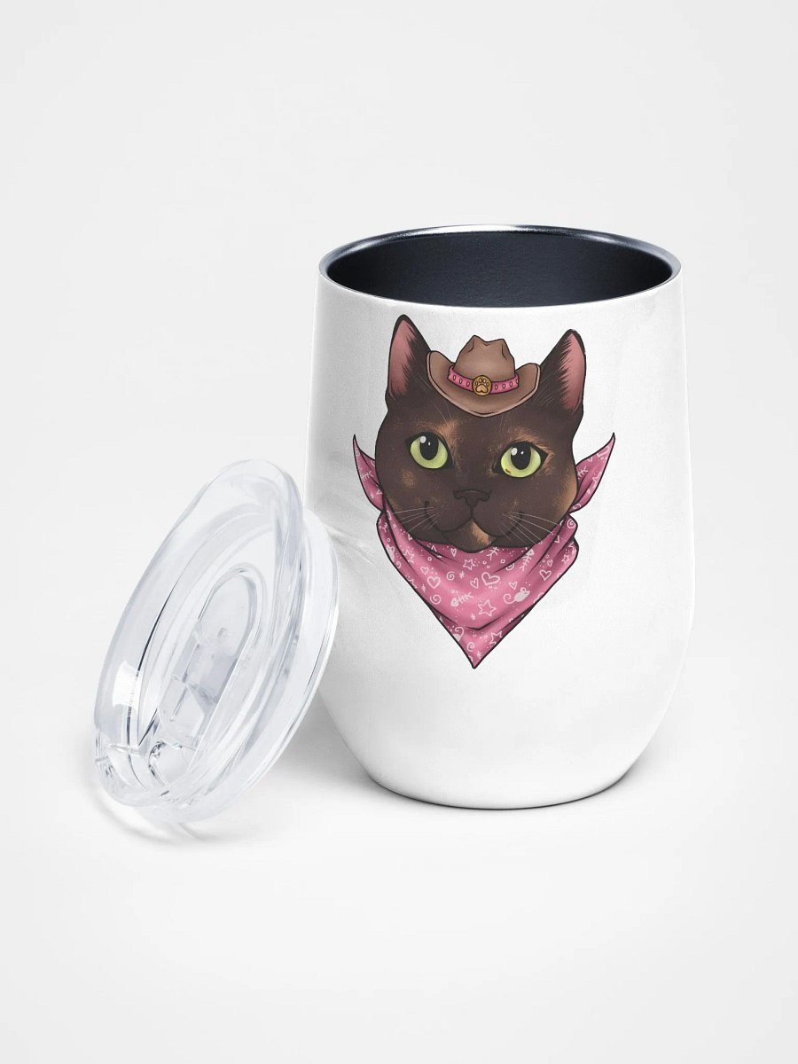 Purrfect Sip Wine Tumbler product image (2)