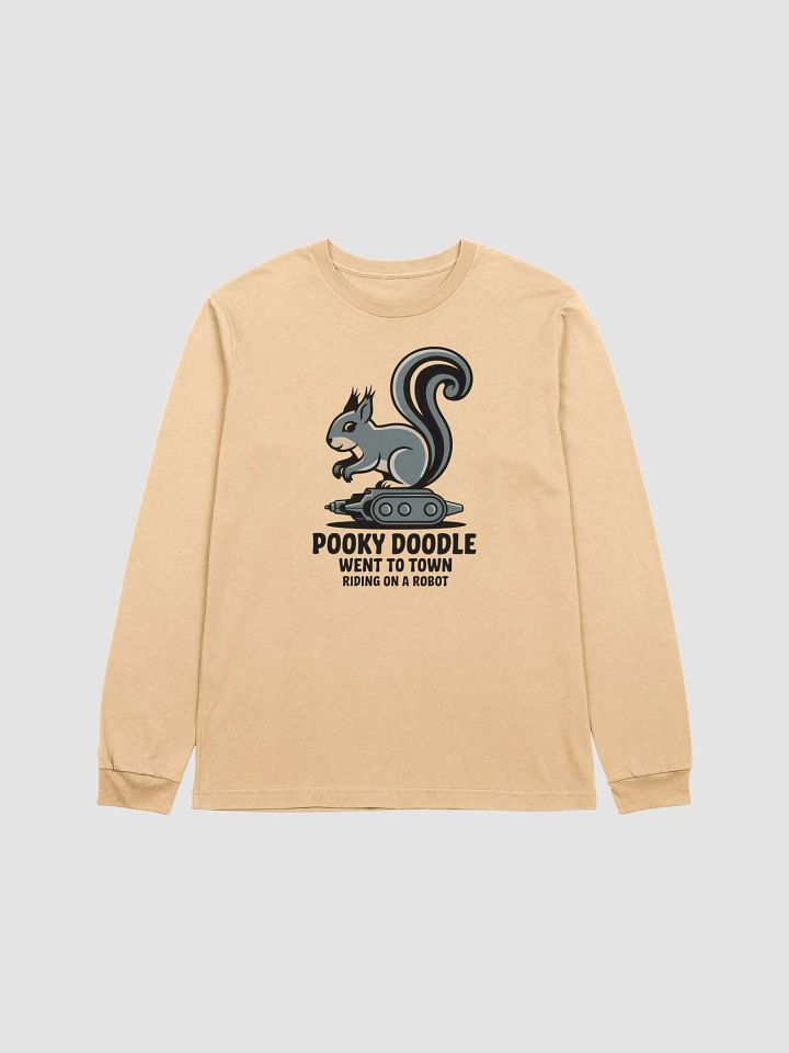 Pooky's Robot Adventure Long Sleeve Tee product image (1)