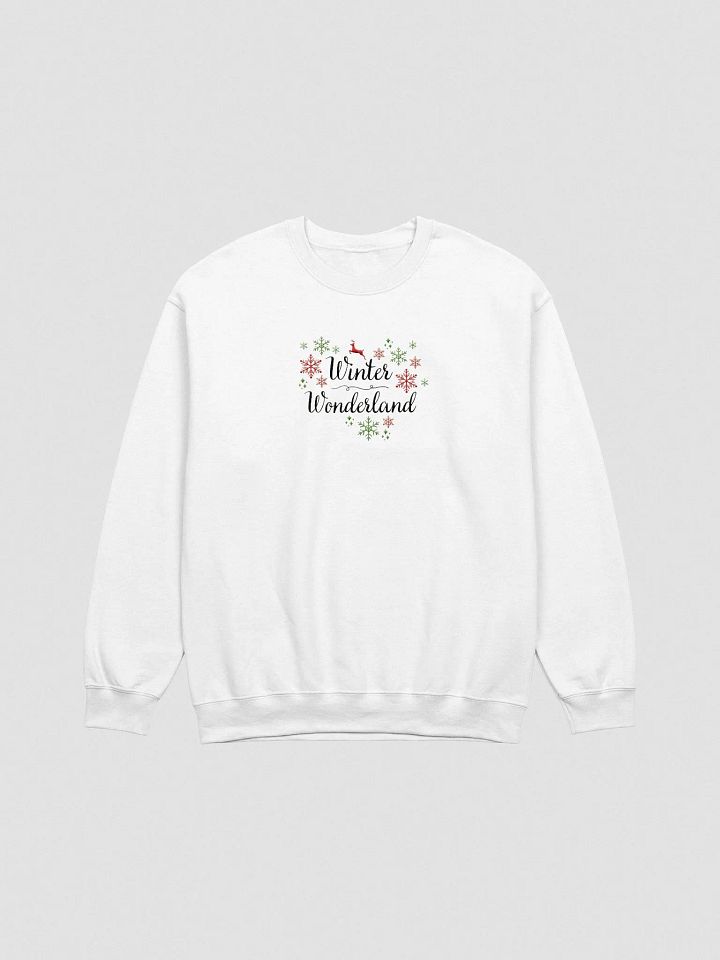 Festive Winter Wonderland Embroidery Crewneck product image (1)