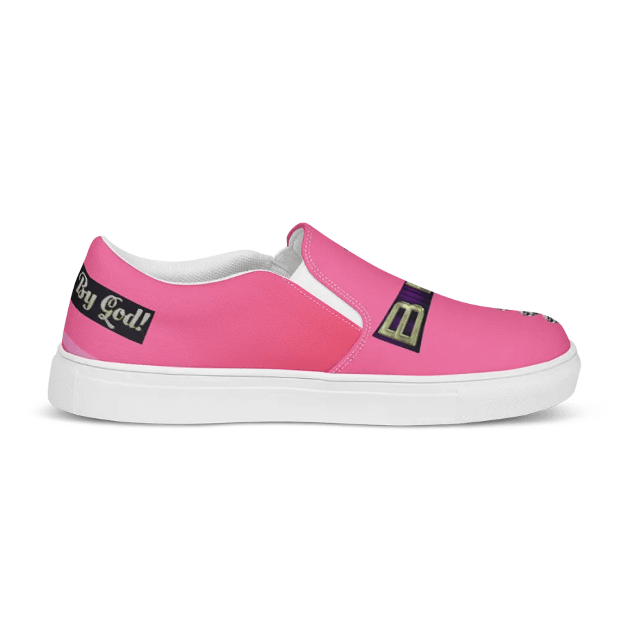 BBG Pink Diamond Cross Women's Slip On product image (5)