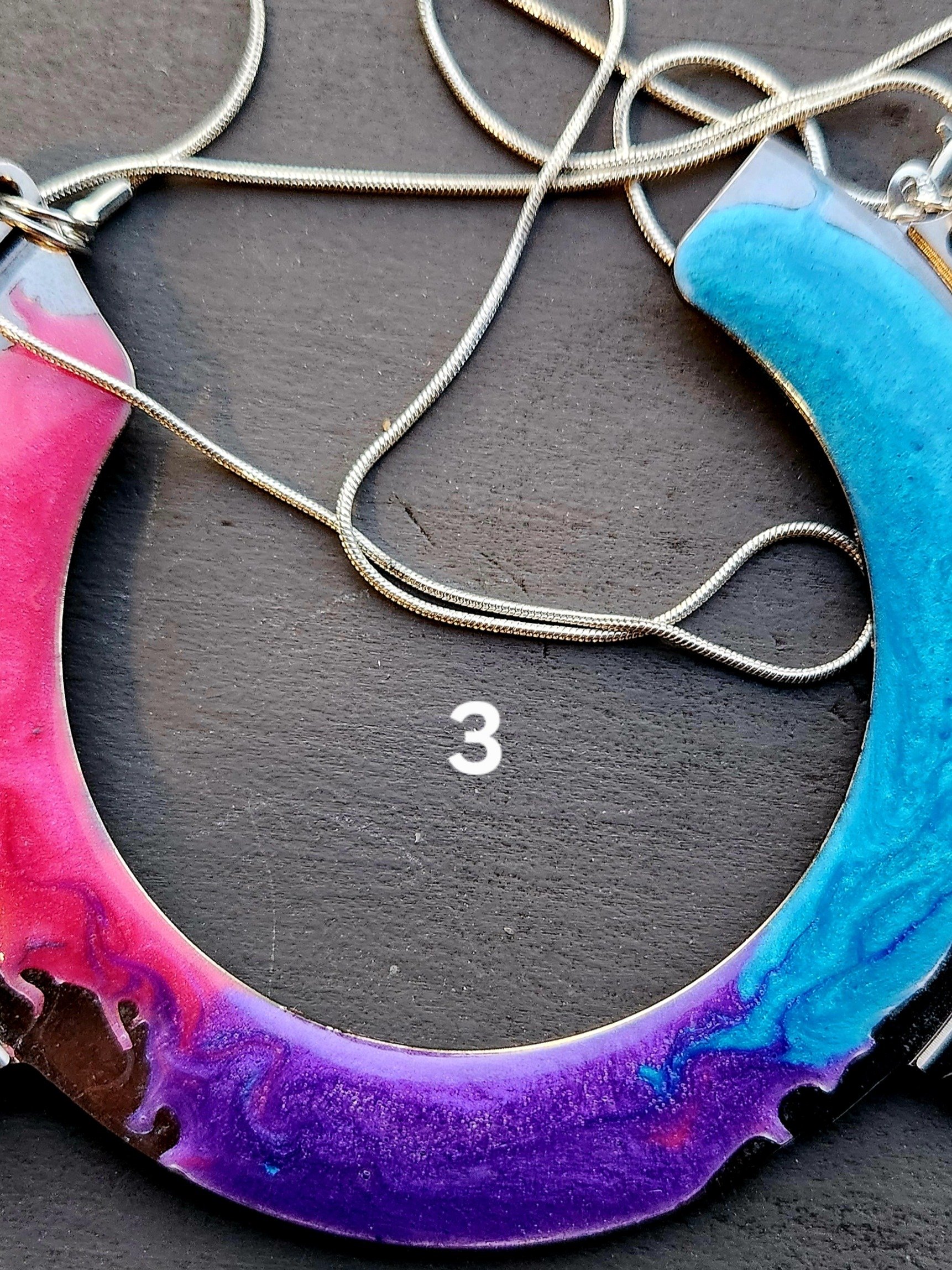Paint Splatter Pride Flag Necklaces product image (3)