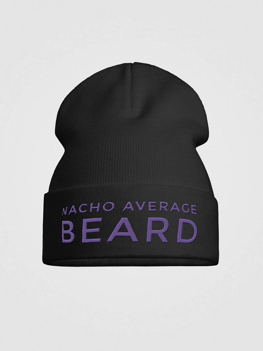 Nacho Average Beard Cotton Blend Beanie product image (1)
