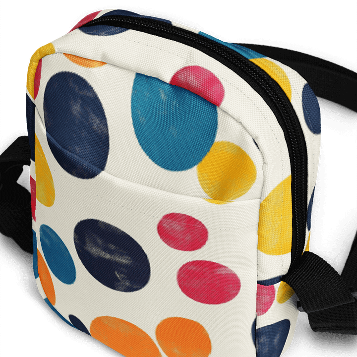 Polka Dot Illusion Vintage Retro Crossbody Bag product image (1)