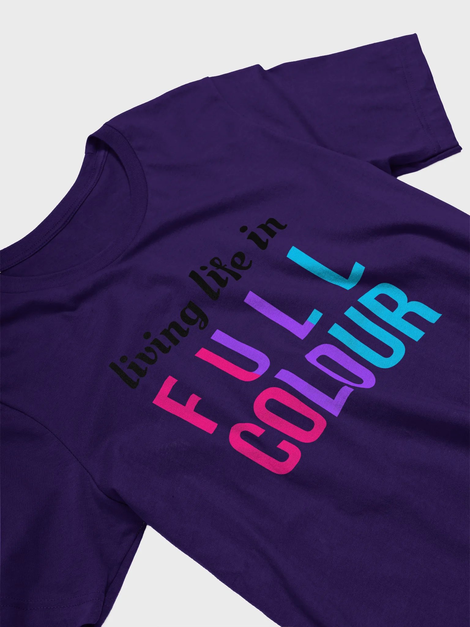 life in full colour androgyne t-shirt product image (3)