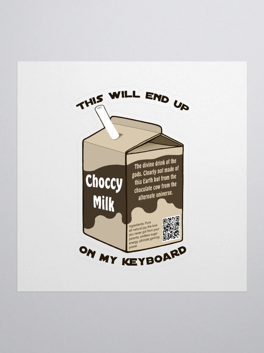 Choccy Milk Sticker product image (1)