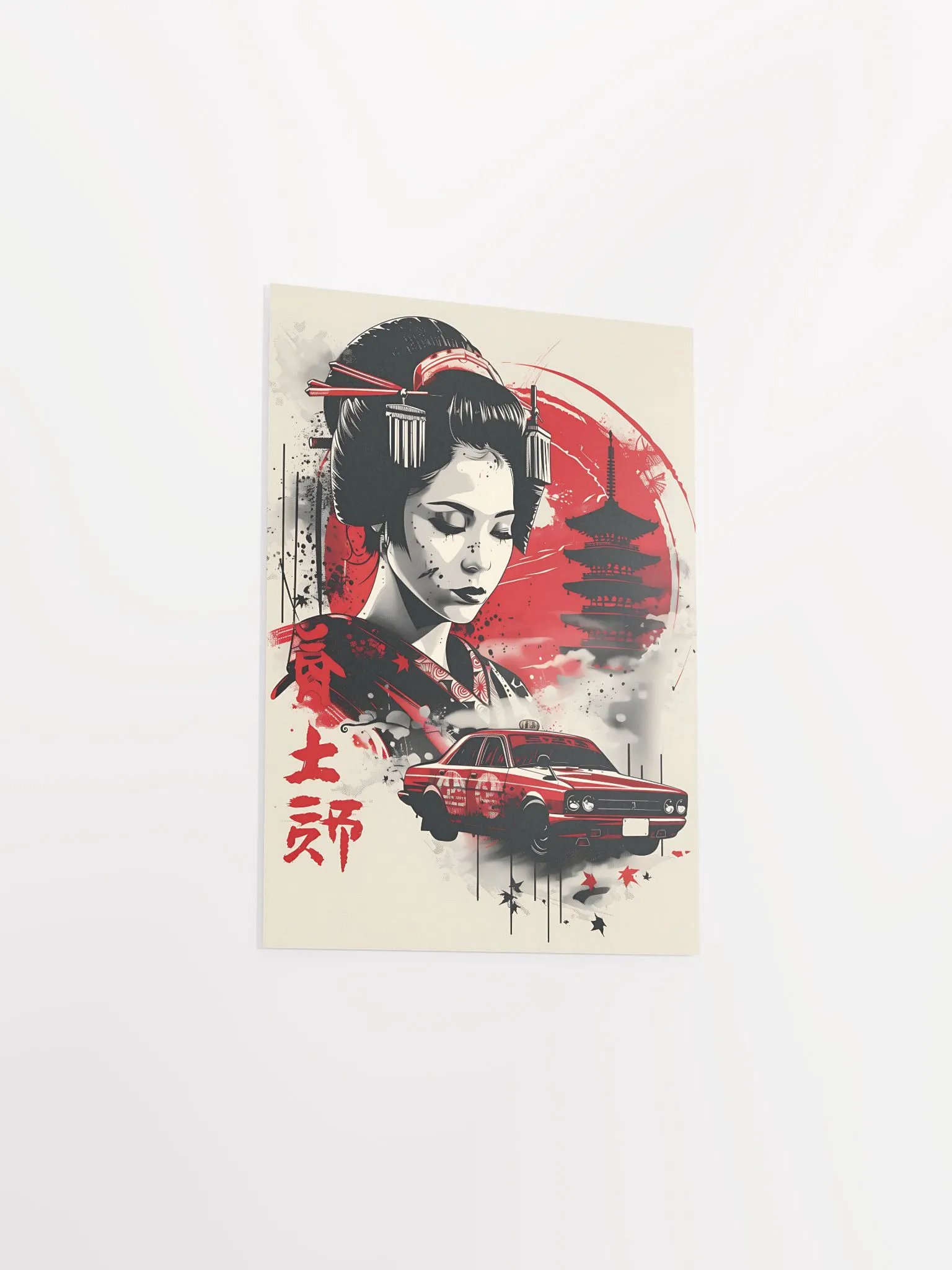 Serene Geisha Reverie Poster product image (3)