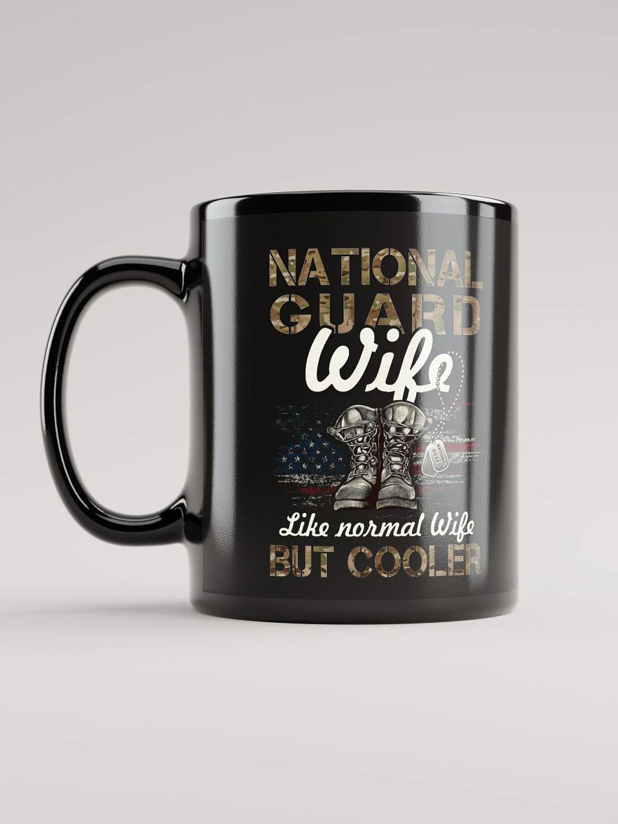 National Guard Wife - Black Mug product image (2)
