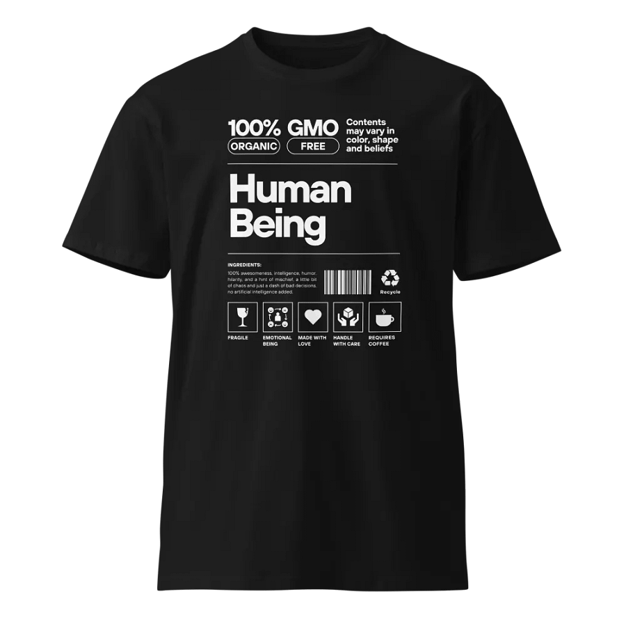 Human Being Novelty T-Shirt product image (1)
