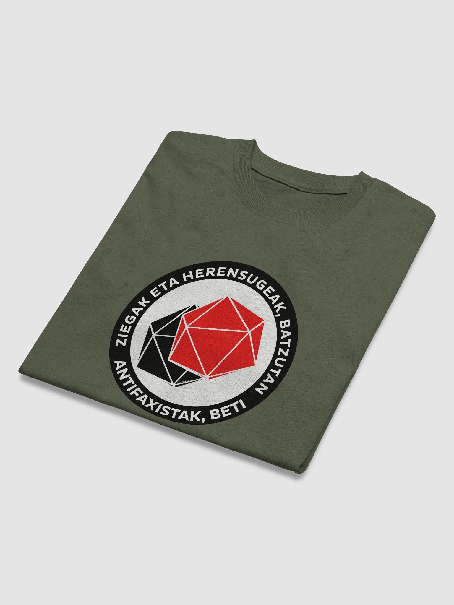 Copy of D&D Antifa Euskera 2 - Samarreta product image (2)