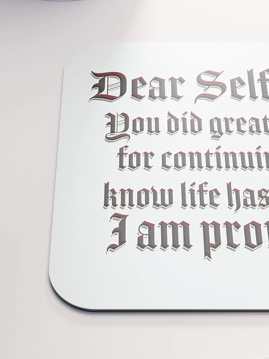 Positivity Dear Self - Mouse Pad product image (4)