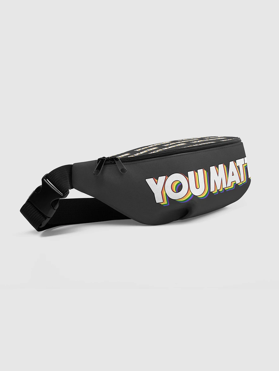You Matter Pride Fanny Pack (Black) product image (3)