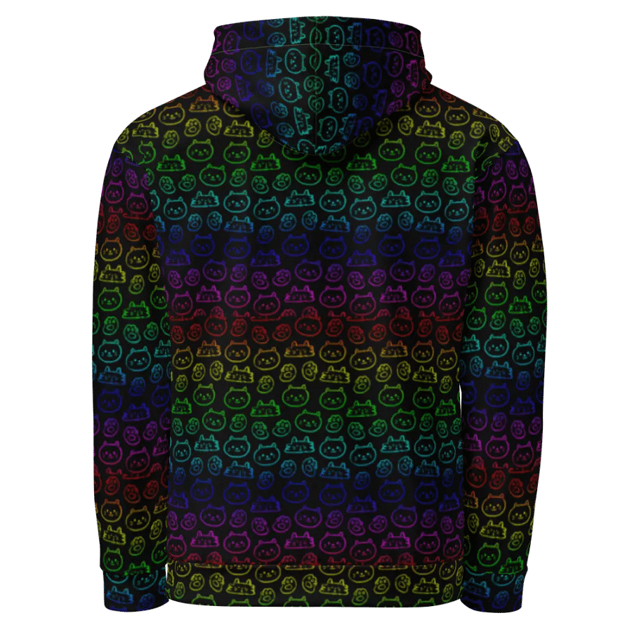 Rainbow Cat Design - Black product image (9)