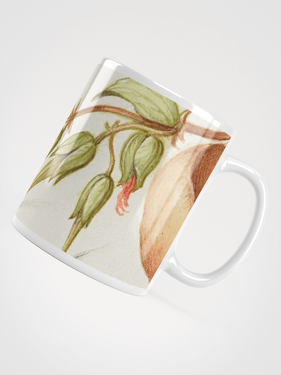 Illuminated Manuscript Inspired White Glossy Mug product image (4)