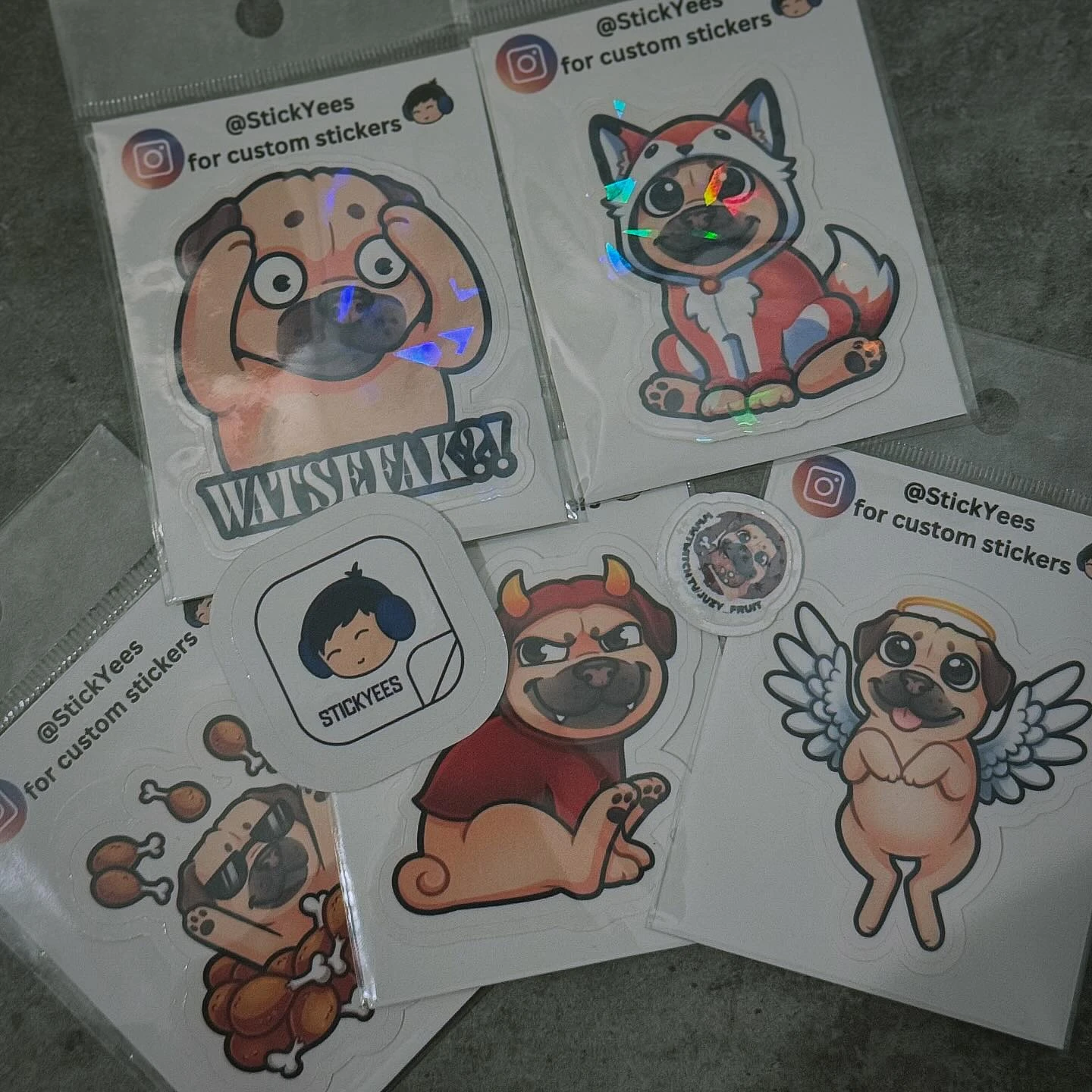 Look what I got in my mail today!!! ♥️ Thank you so much @stickyees for this awesome Tony #stickers !!! You want to get some ...