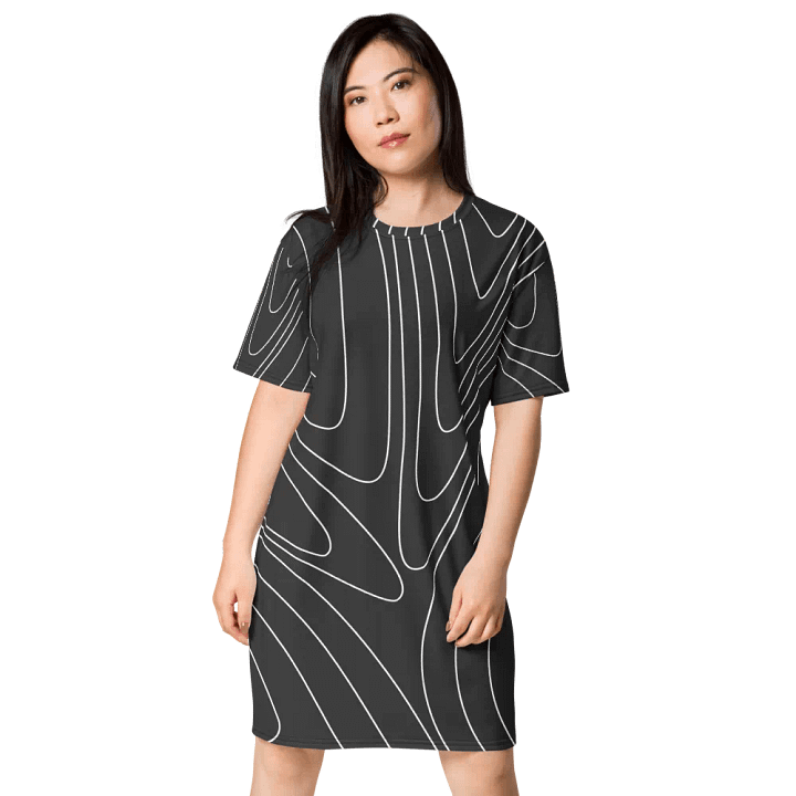 All-Over Print T-Shirt Dress product image (1)