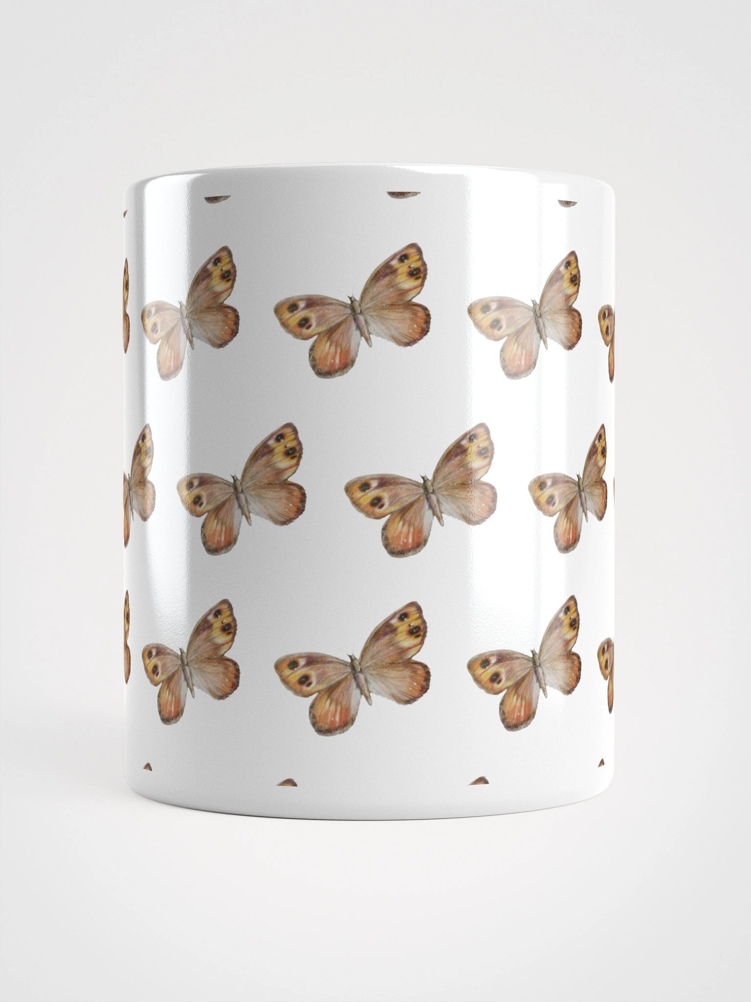 Butterfly Vision White - Glossy Mug product image (13)