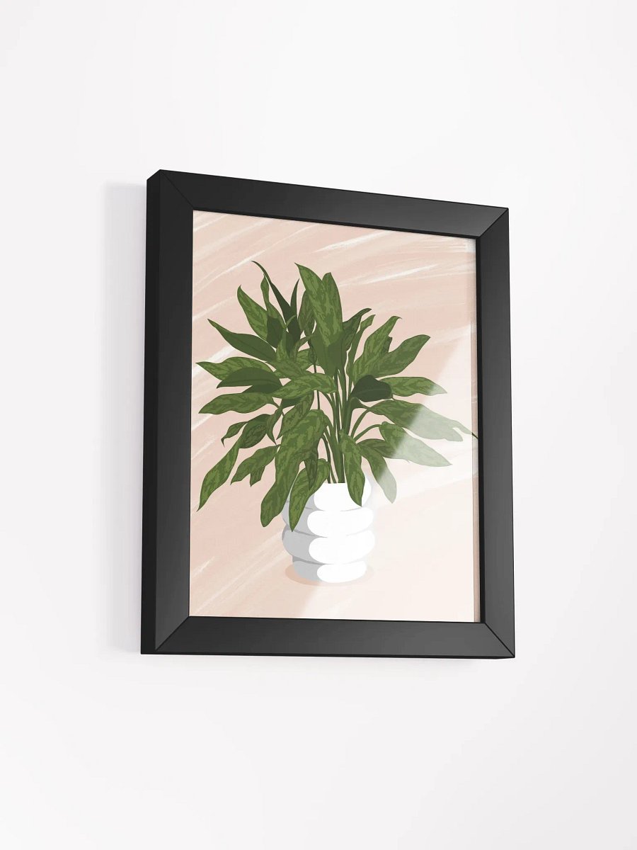 Green Plant Framed Botanical Art Print product image (3)