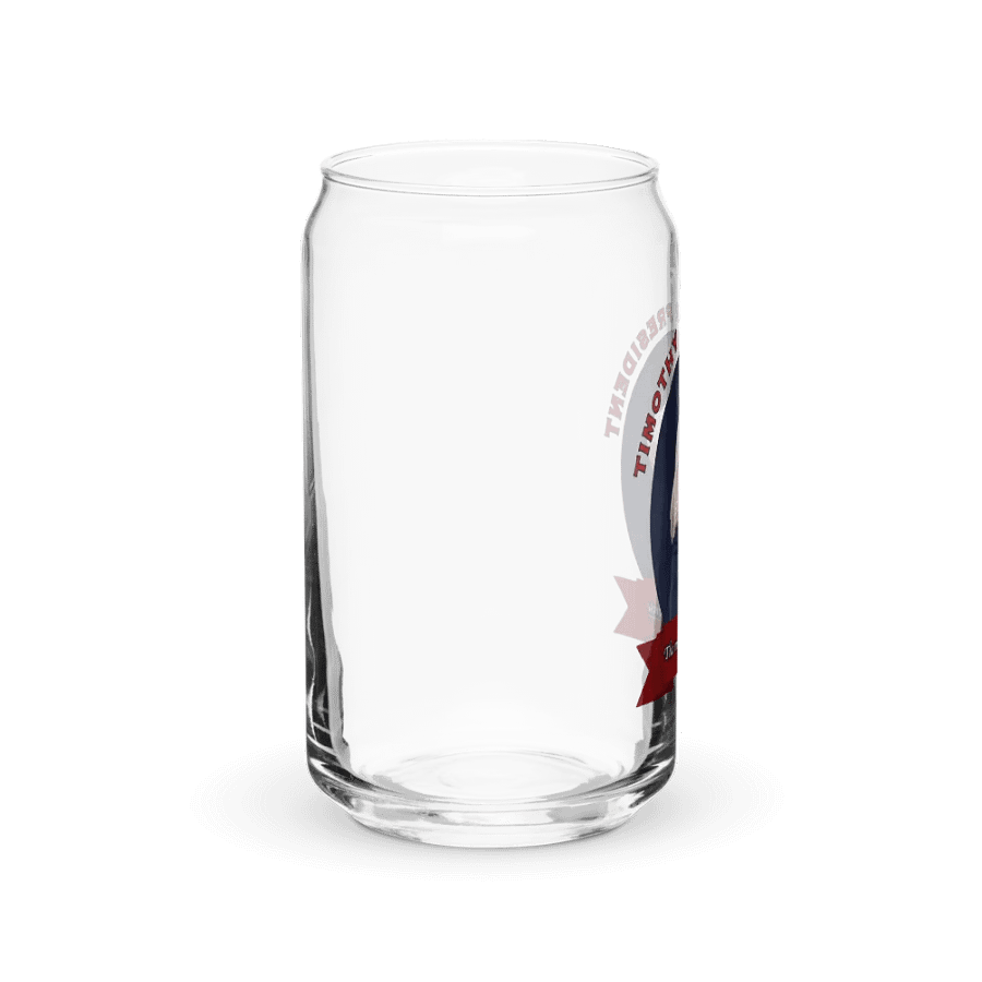 Timothy for President - Glass product image (10)
