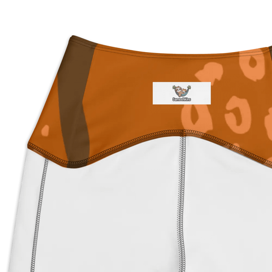 Orange Organic Flow All-Over Leggings product image (3)