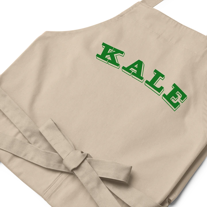 Kale Cotton Twill Apron product image (2)