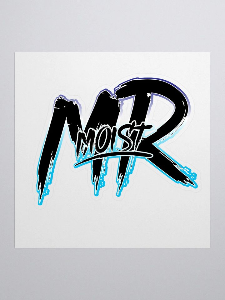 Mr Moist Gradient Sticker product image (1)