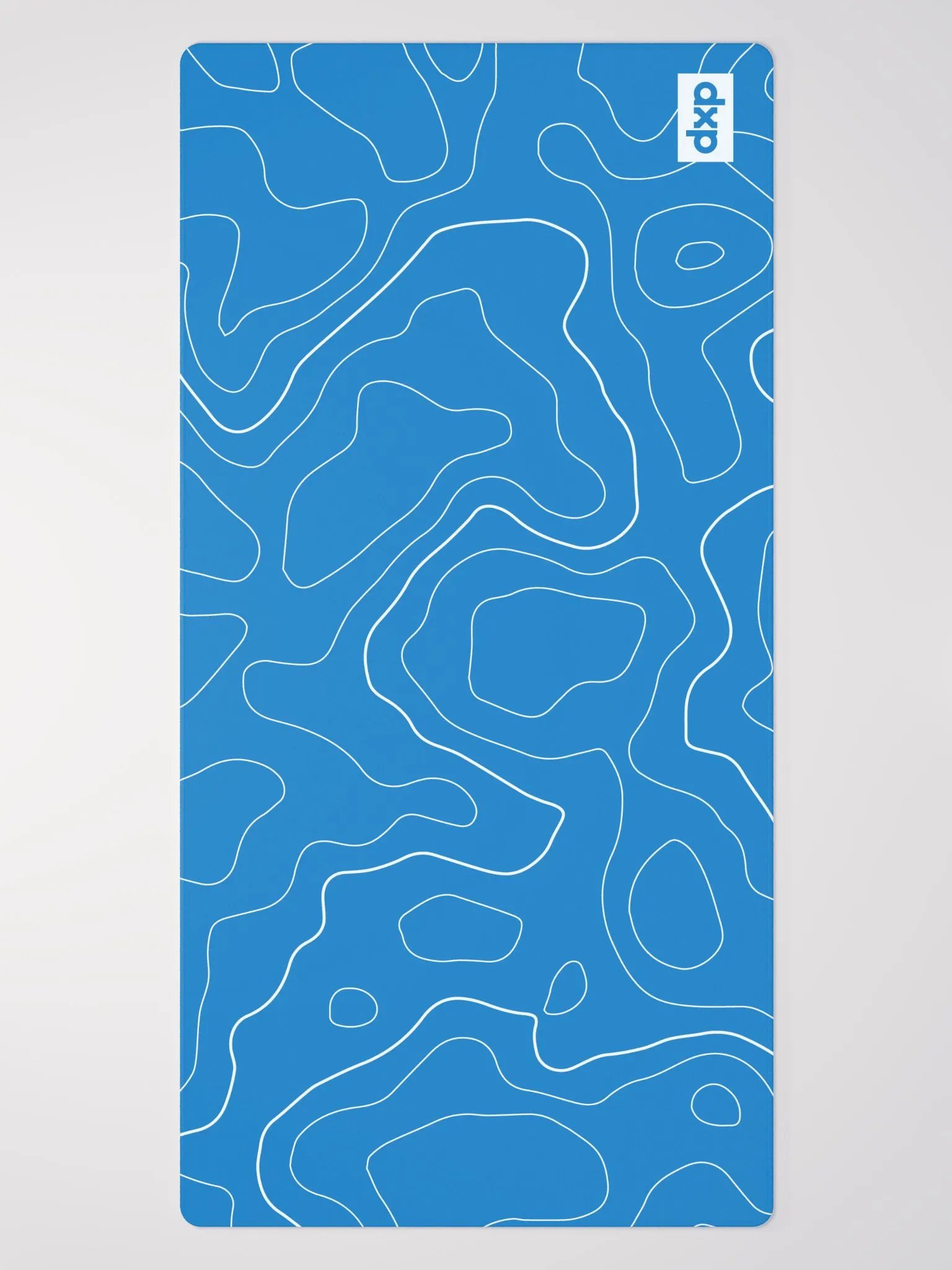 Topography Mouse Pad | Blue product image (2)