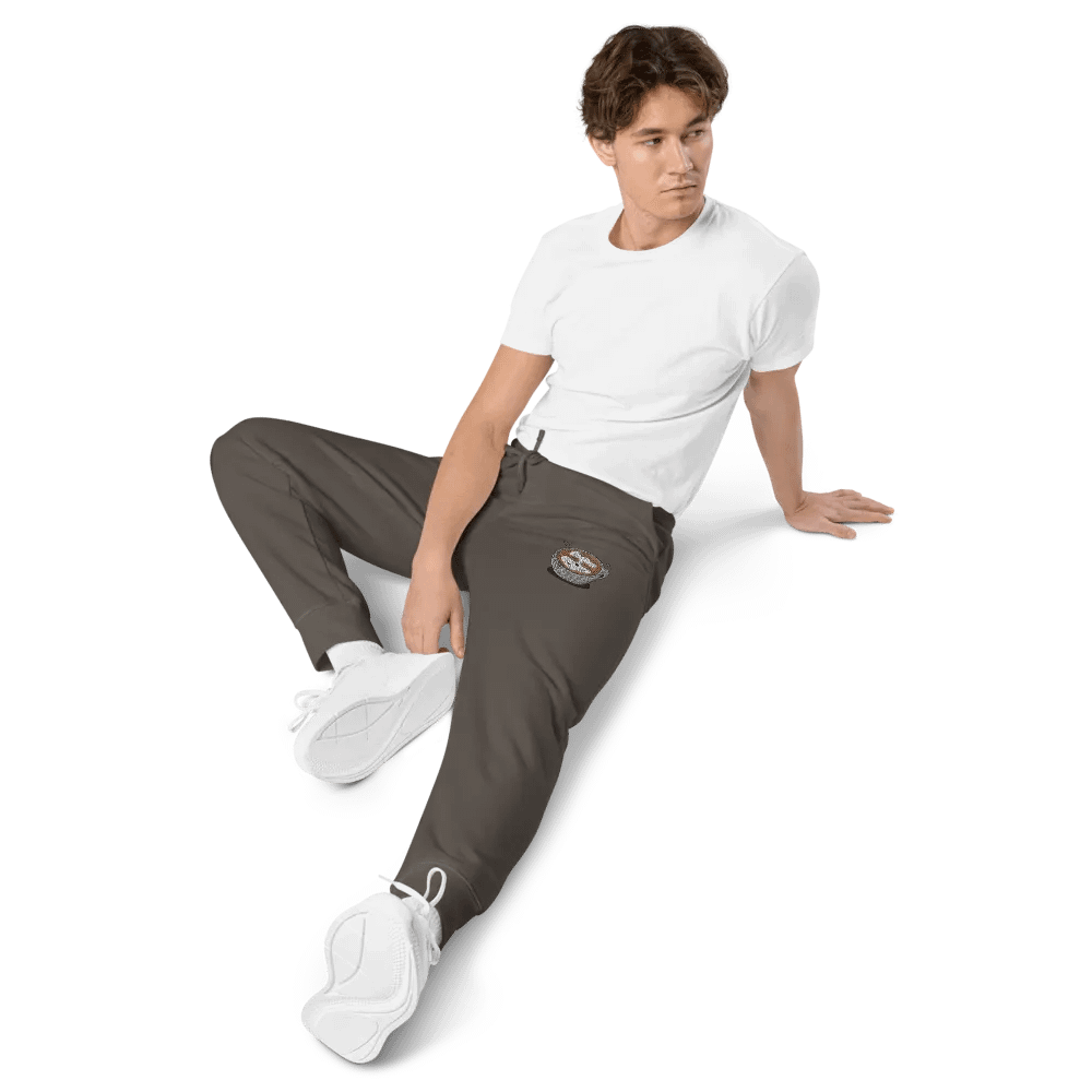 Coffee Embroidered Sweatpant product image (11)