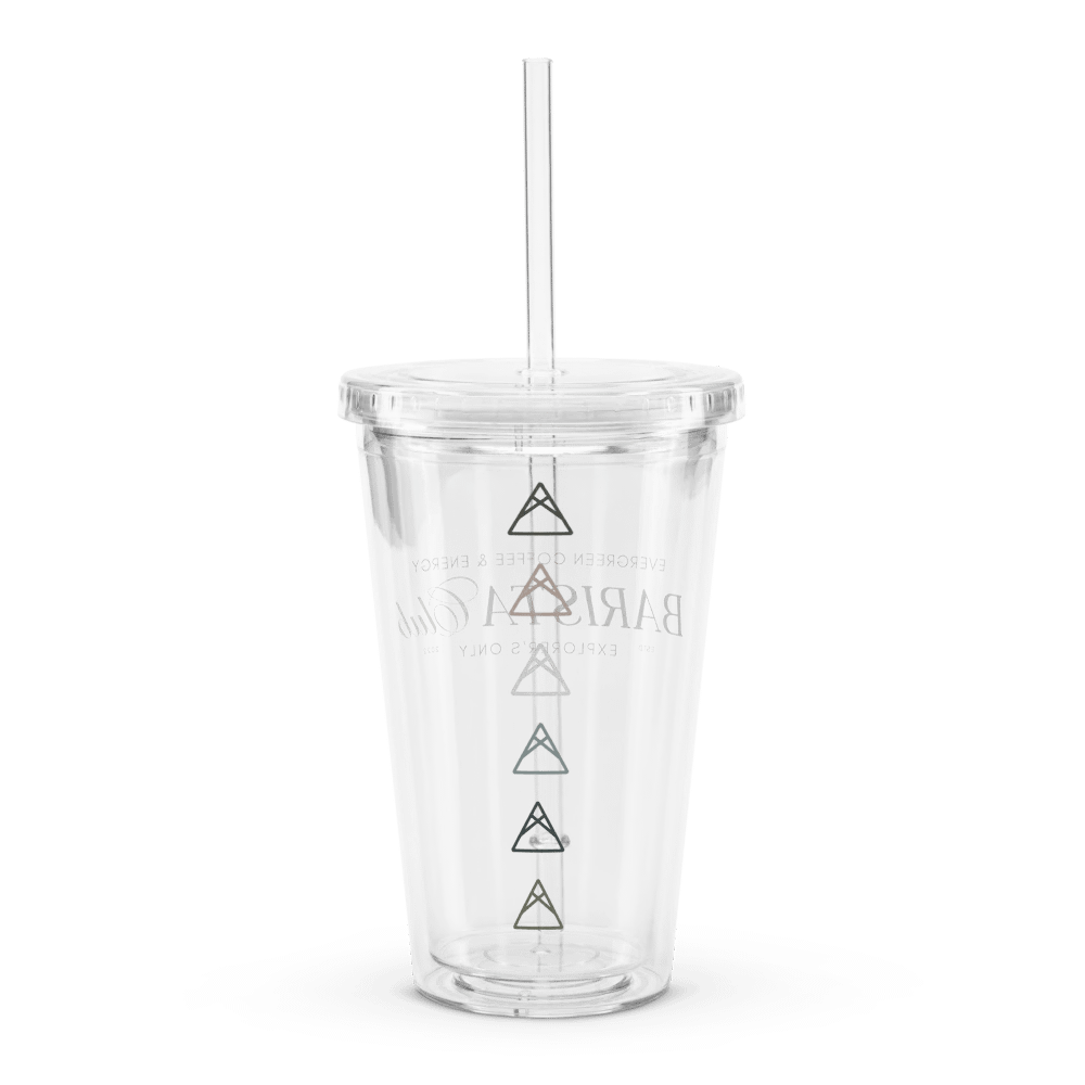 Barista Club Clear Plastic Tumbler | Sip Society product image (2)