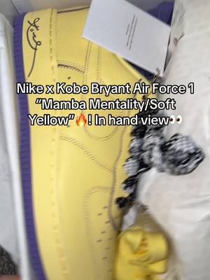 Who copped recently👀🔥?? . #sneakers #kobe #airforce1 #kobebryant #sneakerhead #sneakertok #unboxing #foryou 