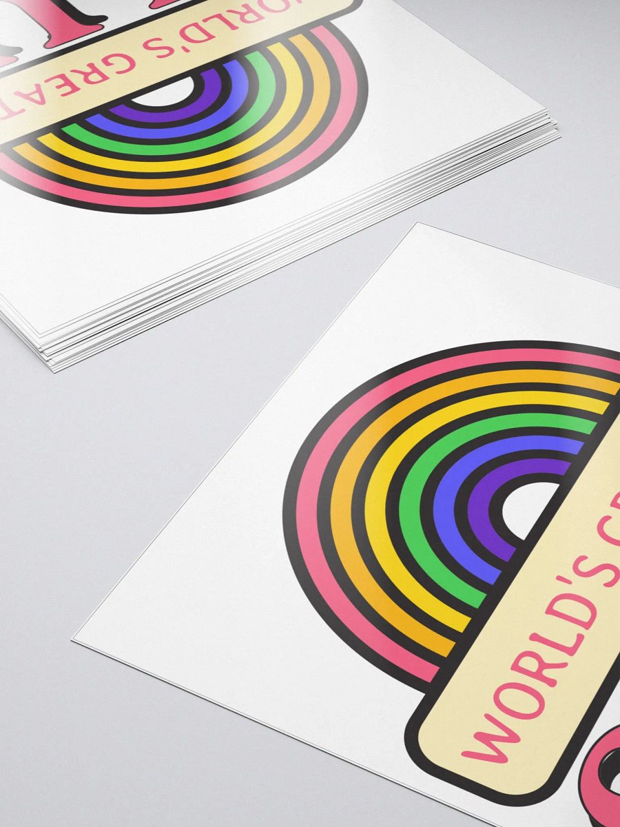 World's Greatest Slut bubble free stickers product image (5)
