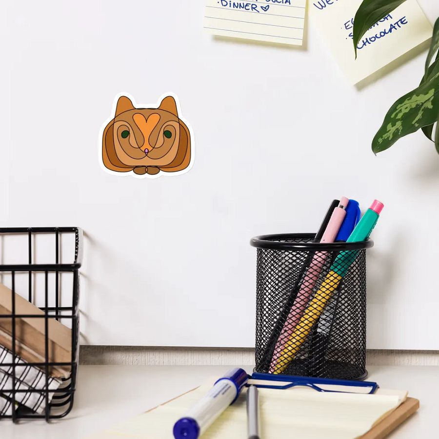 Symmetry Loaf Cat Magnet product image (10)