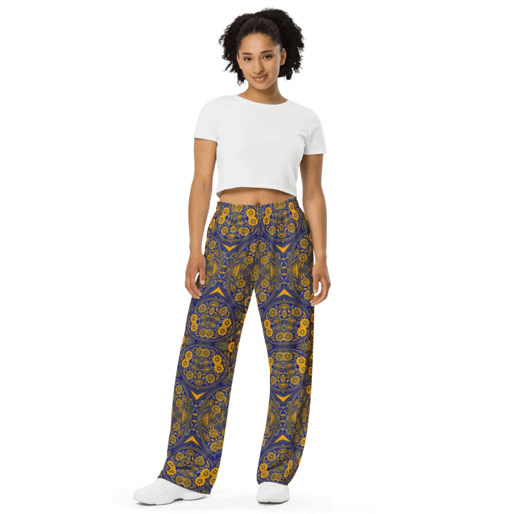 Moroccan Kaleidoscope Wideleg Pants product image (2)