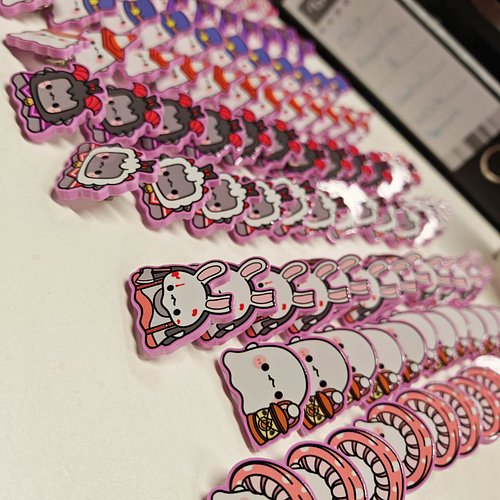 How did I spend my lunch break? Prepping and organising stock for Mondays Christmas market at City of Glasgow College, which ...