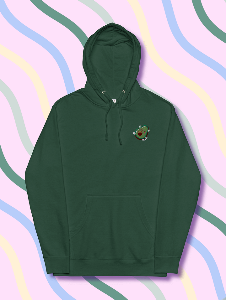 Cute Avocado Face Midweight Hoodie product image (1)