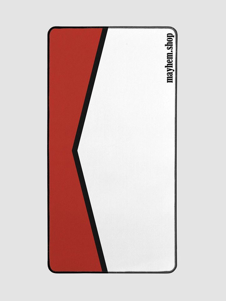 Big Tobacco - Red and Black Desk Mat product image (2)