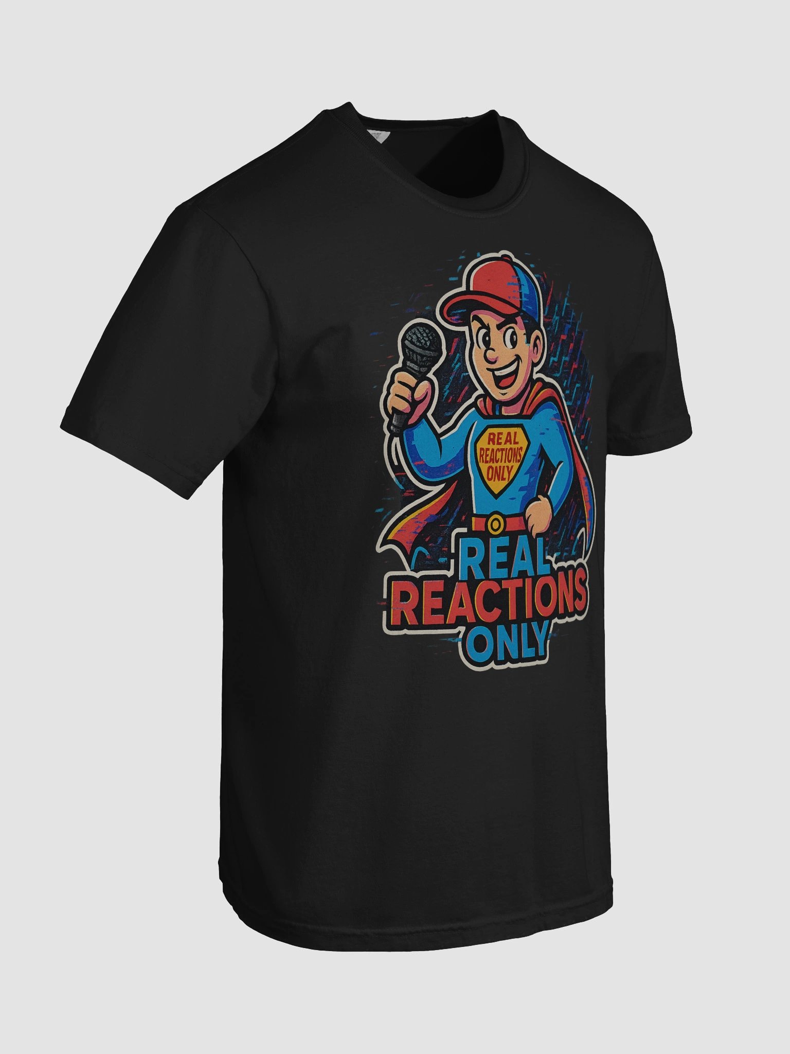 🎤 REAL REACTIONS ONLY – Hero Tee product image (8)