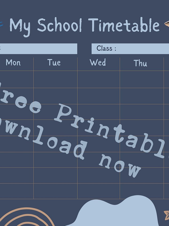 Tralalero Tralala Timetable – Blue product image (2)