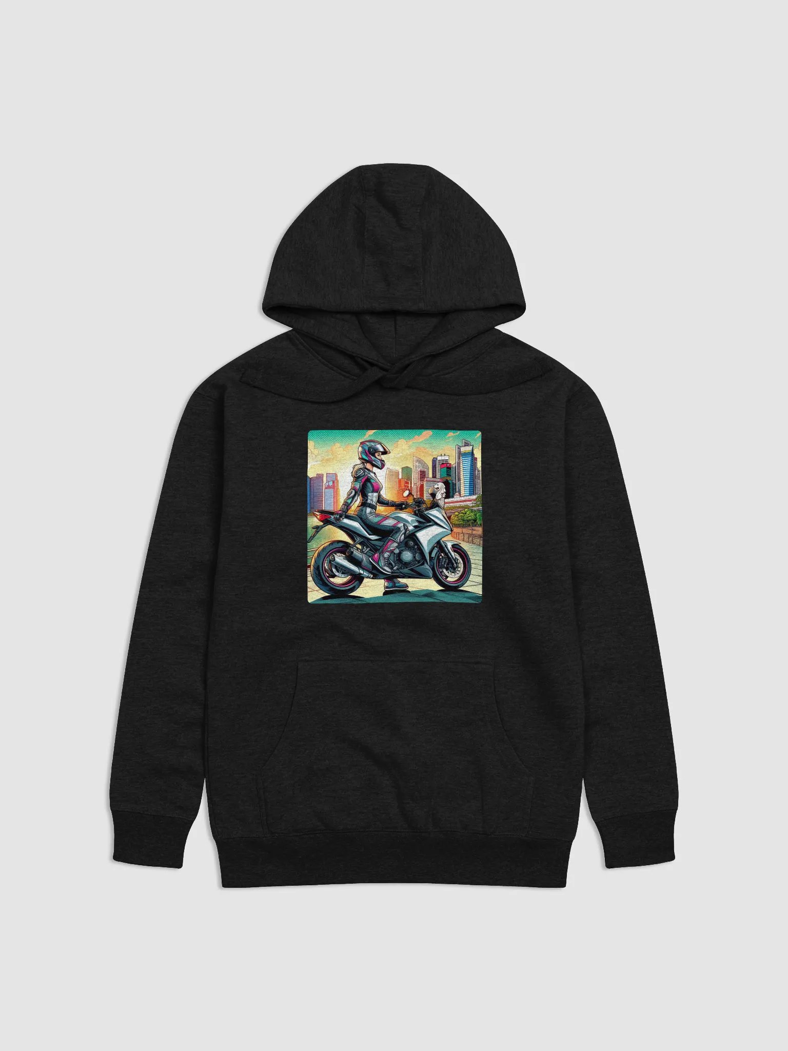 City Rider Unisex Premium Hoodie product image (11)
