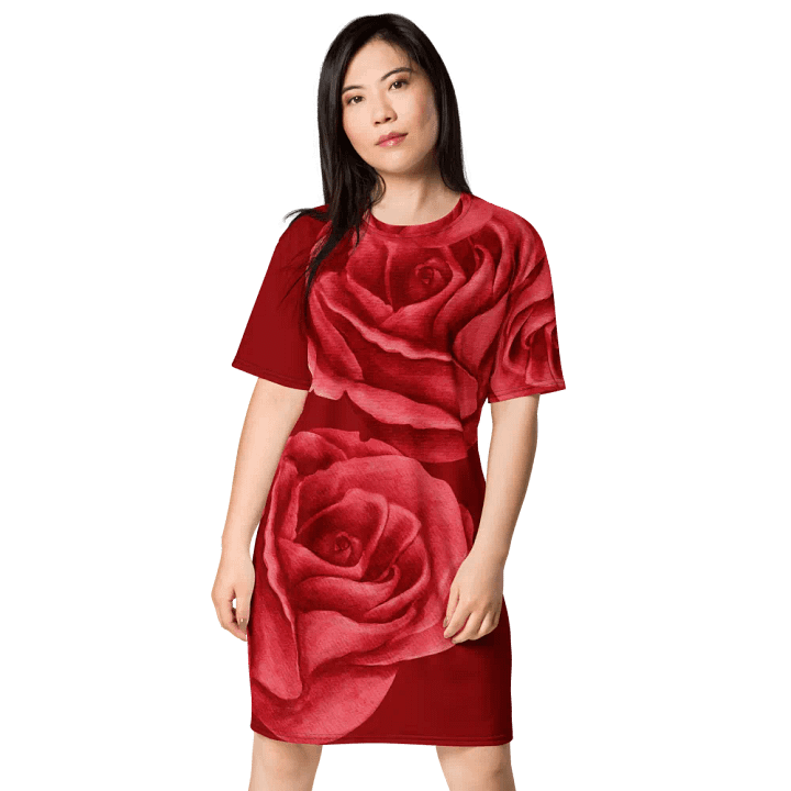 Red Rose Revels Dress Tee product image (1)