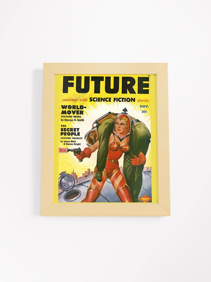 Future Pulp Cover Art Ayous Wood Poster product image (3)