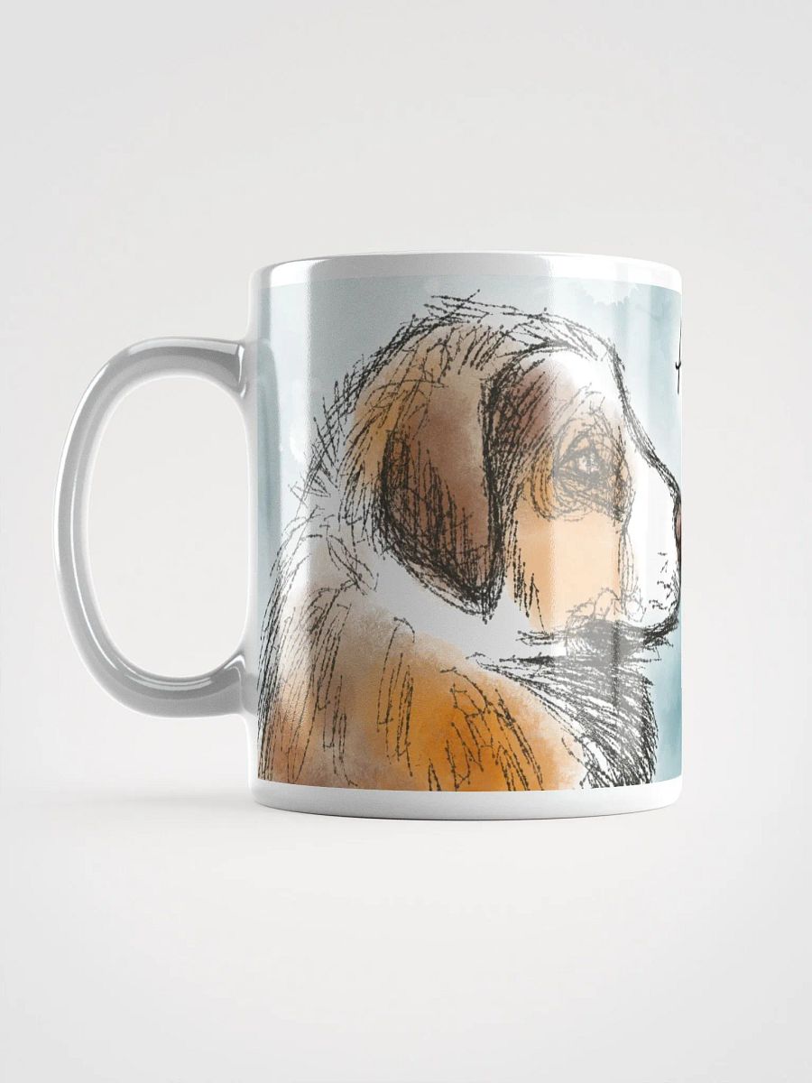 Hand Drawn Aussie Love White Glossy Mug product image (17)