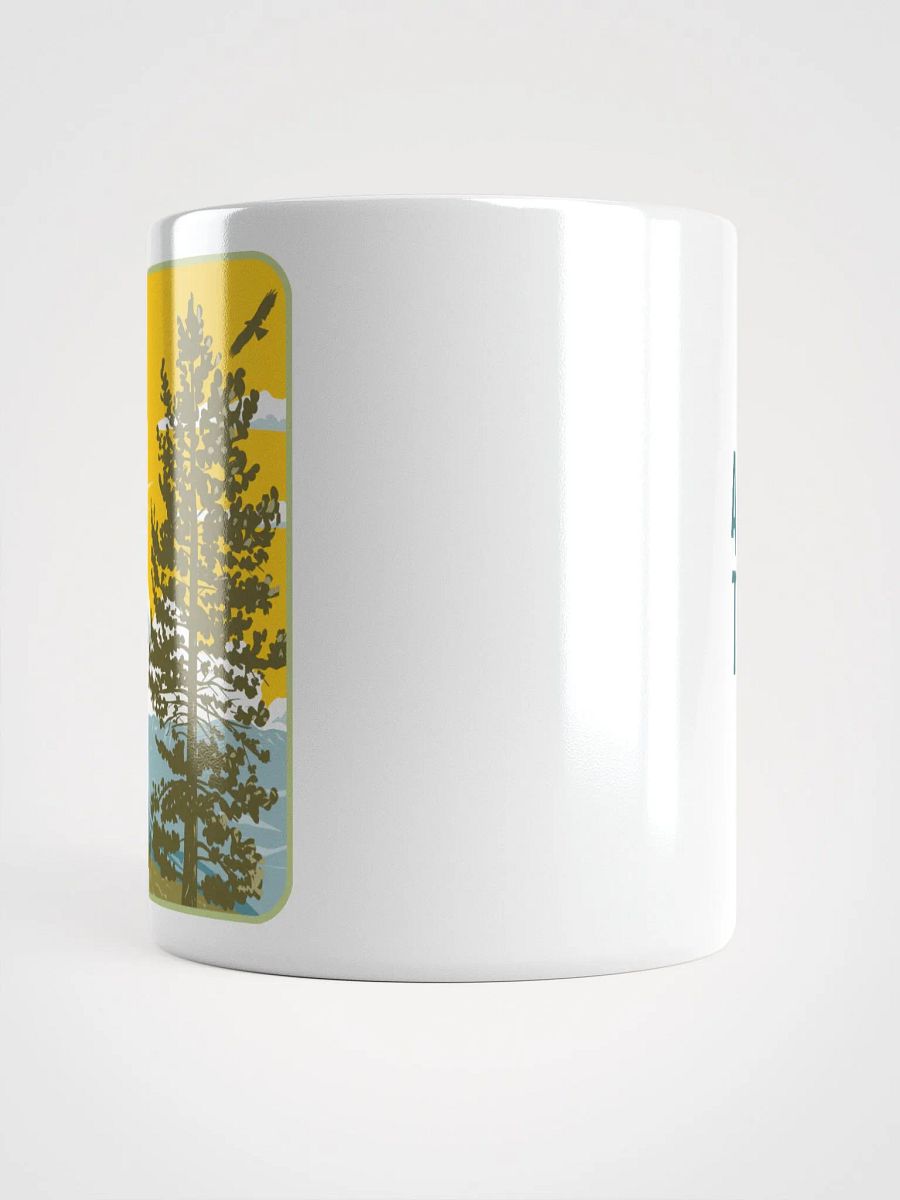 UFO Elk Abduction White Mug product image (6)