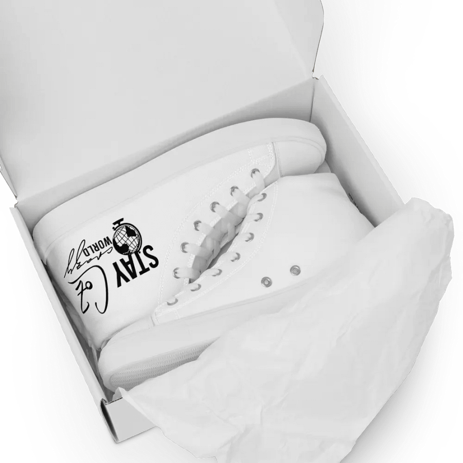 Women's Stay CoZ Crazy World High Top Canvas Shoes product image (9)