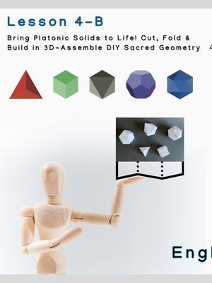 Five Platonic Solids-Everything’s on my Linktree — just hit my profile link! Lesson 4B – Bring the Platonic Solids to Life! Welcome to Part B of Lesson 4. Now that we’ve traced the five Platonic solids, it’s time to build them! In this hands-on activity, you’ll turn the 2D patterns into 3D forms—step by step. Find all my resources in the link in bio! Download the templates + full lesson via my Linktree — it's in my profile! Watch the full video on YouTube — link in bio! Access the workbook, templates, and more — tap the link in my profile! What You’ll Need: • The five templates (available for download on our website) • Printed on letter-size paper or larger (keep proportions) • Glue, glue stick, or double-sided tape • Scissors or precision cutter • Ruler for clean folds • Paper clip or blunt tool to score fold lines • A soft surface or paper pad for scoring Tips Before You Start: • Pause or slow down the video while you follow along • Feel free to decorate your solids before gluing—use paint, markers, or colored pencils • Add affirmations, chakra symbols, or personal messages • Try thicker or colored paper for extra flair Creative Possibilities: • Turn them into hanging mobiles or display them on your shelf • Use them in classrooms or creative spaces • Explore their forms in architecture, design, and spiritual study Elemental & Symbolic Meanings: • Tetrahedron – Fire • Cube – Earth • Octahedron – Air • Dodecahedron – Universe / Ether  • Icosahedron – Water These aren’t just shapes—they are mathematical perfection and spiritual symbols of harmony. Their identical faces and vertices are found throughout nature, architecture, and design. Fun fact: The dodecahedron and icosahedron are linked to the golden ratio, and their points can be found through golden rectangles! Why This Matters: This activity is fun, rewarding, and deeply meaningful. It’s perfect for students, teachers, artists, designers, or anyone exploring sacred geometry. Whether you’re building alone or with kids, you’ll experience the magic of symmetry, proportion, and form in your own hands. Everything you need—including the Lesson Workbook, tracing guides, and 3D templates—is available on my website. You now know how to draw the solids from both Metatron’s Cube and the Flower of Life, and how to build them in 3D. These forms echo the structure of the universe. Now they’re part of your creative journey. Thank you for being here—leave your thoughts in the comments, and I’ll see you in the next lesson! #cutandfold #DIYgeometry #handsonlearning #geometrytemplates#papergeometry #platonicsolids #metatron #metatronscube #floweroflife #sacredgeometry #tetrahedroncube #cube #octahedron #dodecahedron #icosahedron #geometrisagrada #CuboDeMetatrón #GraphicDesign #CreativeMind #GeometricArt