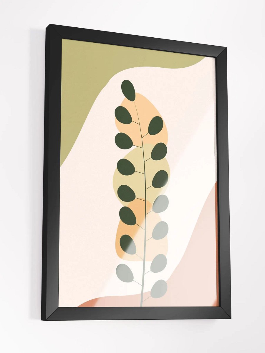 Minimalist Botanical Elegance Framed Poster product image (16)
